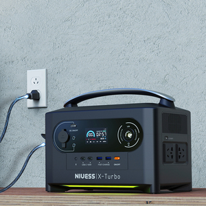 แบตเตอรี่ลิเธียมสำรองสำหรับแคมป์ปิ้ง OEM ODM คลื่นไซน์บริสุทธิ์ 700w 1000w 512Wh สถานีไฟฟ้าพกพา เครื่องกำเนิดพลังงานแสงอาทิตย์ - Product Image 3