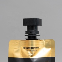 Pochette cosmétique debout avec fond gousseté, 10 ml, 40 ml, avec bec verseur, qualité alimentaire PE, pour emballage, échantillon, petit format
