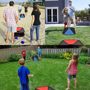 Collapsible 2 Games in 1 Cornhole Portable Lightweight <strong>Corn</strong> <strong>Hole</strong> Set Cornhole Boards With 8 Cornhole <strong>Bean</strong> <strong>Bags</strong> - Product Image 5