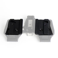 SOTAC GEAR Tactical 2023 Nouveau Kit de Fixation pour Casque en Aluminium K-CLIP RQE Double Pont PVS-14 Accessoires de Chasse et d'Extérieur pour Armes