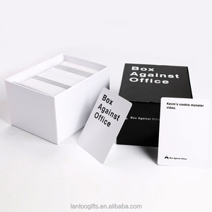 Vente chaude, boîte de cartes à jouer en papier imperméable de haute qualité, design personnalisé, impression de dessins animés, promotionnelle/cadeau, amour, famille, divertissement - Product Image 3