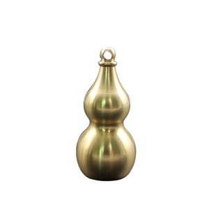 Brass Gourd Keychain Pendant Desktop Ornament <b>Car</b> <b>Interior</b> Decor For Men And Women Wholesale - Product Image 5