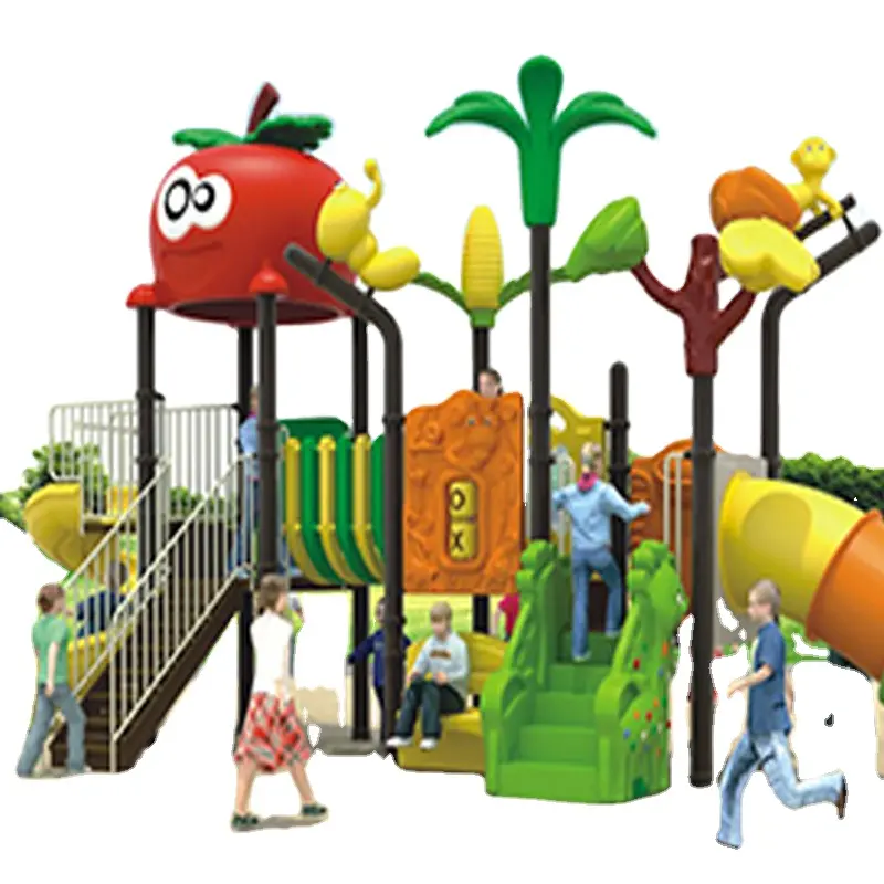 유치원 어린이 야외 놀이터 슬라이드 수입 플라스틱 장난감