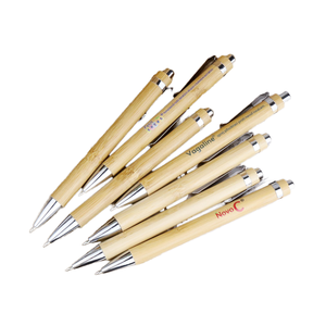 Eco Friendly Bamboo Ballpen High Quality Sustainable Wooden Ballpoint <b>Pen</b> For Office School Supply Wholesale Vietchoice - Product Image 1