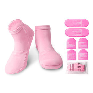 Calcetines de Gel Reutilizables para Terapia de Frío y Calor, Envoltura de Hielo para Manos, Alivio de la Fascitis Plantar, Dolor y Hinchazón en el Talón, Recuperación Post-Entrenamiento - Product Image 4