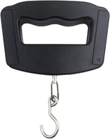Balance à bagages numérique suspendue valise à main portable balance électronique voyage ménage pêche noir