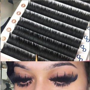 Extensions de cils plates en ellipses faites à la main Lashplus .15 0.2 - Product Image 2