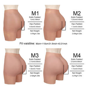 Gerçekçi erkek kadın silikon kalça pantolon yeni stil büyük kalça ve ganimet yüksek elastik Ladyboy külot için Ladyboy - Product Image 6