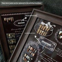 Présentoir de style Audrey Hepburn pour ongles, modèles d'ongles portables, livret de présentation de styles, accessoires de photographie, nouveau présentoir de table