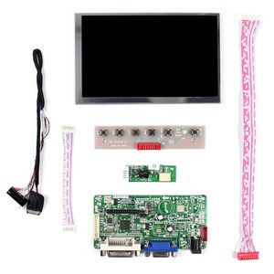 LCD hiển thị màn hình Bảng điều khiển ltd056et3a 1024x600 25pin LVDS giao diện 5.6 inch màn hình LCD với VGA + DVI LCD Điều khiển board rt2281 - Product Image 2