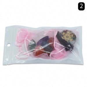 Pierre de yoga en pierre naturelle irrégulière colorée, pendentif en pierre colorée pour la guérison spirituelle et la méditation énergétique positive - Product Image 3