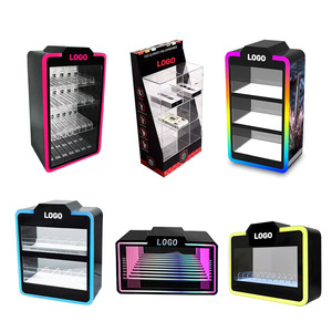 中国製 カスタム<span class=keywords><strong>DIY</strong></span> LED ジュースヘッドオイルディスプレイスタンド 透明アクリル/パーセックス素材使用-工場直販 - Product Image 5