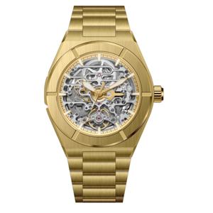 Reloj de Pulsera Mecánico Automático para Hombre con Logotipo OEM, Diseño Esqueleto, Correa de Acero Inoxidable, Cierre Oculto, Esfera con Indicadores - Product Image 2