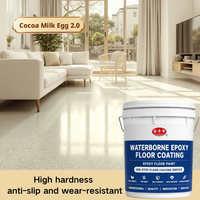 Peinture époxy auto-nivelante pour sols, sans solvant, haute brillance, revêtement époxy pour sols pour la maison, le salon, la chambre