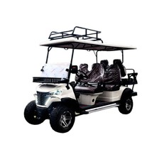 Voiturette de golf électrique pour visites, navette de réception pour bureaux de vente et terrains de golf en zone touristique, 1-2 places, export, 30 km/h, 30 km d'autonomie
