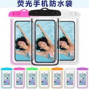 Custom PVC Floating Eco-Friendly UV Printed Waterproof Phone Pouch Neck Strap Clear Touchscreen Swimming Beach Activities - Product Image 3