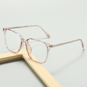 Lunettes anti-lumière bleue carrées pour femmes, design de marque TR90, prix d'usine, grande monture, monture pour verres correcteurs, UV400 - Product Image 2