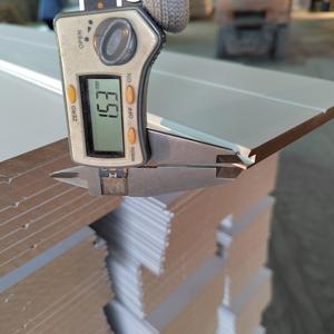 Vente en gros de panneaux muraux classiques en VJ-S MDF apprêté blanc Touge et rainure 3/8 "X 6-3/16" X 96 "Revêtement T & G pour la conception d'hôtels modernes - Product Image 6