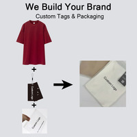 Camiseta Kuenzi Regular Personalizada con Logotipo, Cuello Redondo, Manga Corta, 100% Algodón, 310GSM, Hombros Caídos, Talla Grande para Mujer