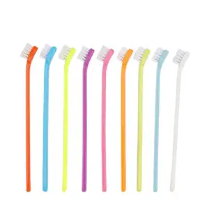 Pet Toothbrush Single Head Toothbrush Dog Toothbrush Cat Toothbrush Pet Oral Cleaning