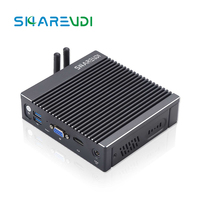 Pare-feu PC Pentium N3700 6 ports LAN Quad Core PC réseau Prise en charge AES-NI Wifi Module 4G Routeur pare-feu Pfsense Mini PC