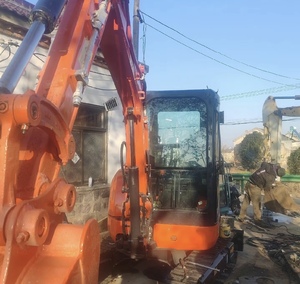 รถขุดขนาดเล็กมือสอง Kubota U30 บุ๊คเก็ต 3 ตัน รถขุดตีนตะขาบ รถขุดมือสองแท้ เครื่องยนต์ Kubota พร้อมหัวเจาะ - Product Image 5