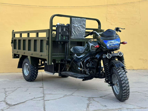 Motocicleta de Carga de 350cc, Triciclo de Carrocería Abierta, Motor Refrigerado por Agua, Arranque Eléctrico, 50-70km/h - Product Image 6