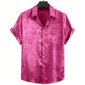 <span class=keywords><strong>Chemise</strong></span> Hawaïenne Florale Décontractée pour <span class=keywords><strong>Homme</strong></span>, Respirante et Confortable, Anti-Boulochage, Manches Courtes, Idéale pour les Vacances Tropicales et les Mariages à la Plage - Product Image 2