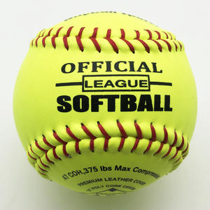 高品质12英寸耐冲击垒球多核填充训练硬/软型投掷练习游戏可用库存 - Product Image 1