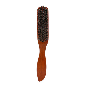 2025 Custom Logo Mini Round Hairbrush Wood Handle <strong>Comb</strong> with Nylon Bristle <strong>Fashionable</strong> Round Barrel Hair Roller for Home Use - Product Image 4
