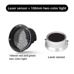 Parking de parc logistique de port de déchargement deux feux de circulation étanches de 100mm avec capteur laser capteur de feux de circulation personnalisé - Product Image 4