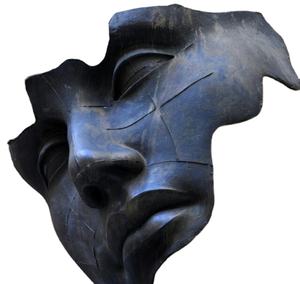 Escultura grande de bronce al aire libre <span class=keywords><strong>Igor</strong></span> <span class=keywords><strong>Mitoraj</strong></span> Human Half Face en venta - Product Image 1