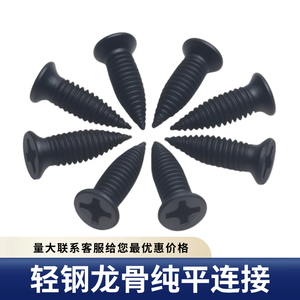 Sanning สกรูเจาะรูกระดูกงูเหล็กอ่อนสีดำแรงสูง - Product Image 3