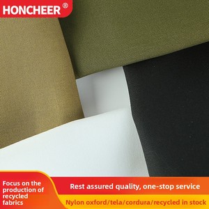 Tissu Cordura en nylon 66 recyclé certifié GRS, 500D, tissé, imperméable, robuste, avec traitement TC rapide, pour sacs, tentes, vêtements de travail - Product Image 2