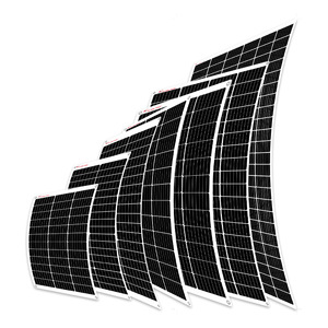 AK โมดูลโซลาร์เซลล์พลังงานแสงอาทิตย์ชนิดซิลิคอน20W-550W แผงเซลล์แสงอาทิตย์แบบกึ่งยืดหยุ่นสำหรับชาร์จโทรศัพท์มือถือ - Product Image 1