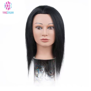 Maniquí de Cabeza de Material Premium, Plástico, Realista, Modelo Humano, Duradero, Estable, Vívido, para Ropa - Product Image 3