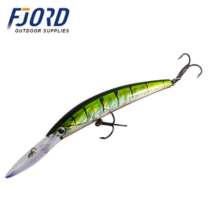 เหยื่อปลอม<span class=keywords><strong>น้ำ</strong></span>เค็ม FJORD Wholesale Minnow ขนาด 130 มม. <span class=keywords><strong>น้ำ</strong></span>หนัก 24 กรัม เหยื่อผิวน้ำ เหยื่อลาก - Product Image 1