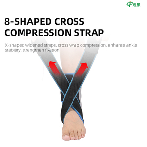 Chất lượng cao vật liệu đàn hồi chân mắt cá chân hỗ trợ orthosis với bảo vệ cho mắt cá chân Pain Relief Left & Right - Product Image 4