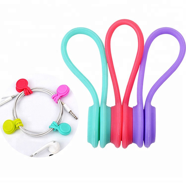 2022 Now Style Usb Silicone Cable Organizer Clips Silicone Cable Clips Durable Cable Wire Clip