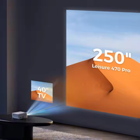 Projecteur LED T3 1080P pour la maison et le bureau, mise au point manuelle, 5500 lumens, pour le divertissement et les cinémas à domicile