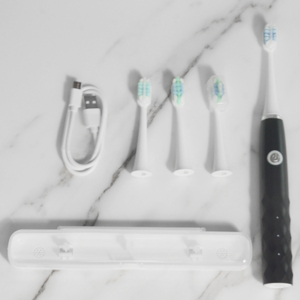 <span class=keywords><strong>Oral</strong></span>-<span class=keywords><strong>B</strong></span> Cepillo de dientes eléctrico sónico de alto rendimiento con 3 limpiadores Elimina manchas y cuida encías sensibles Mini secador de manos - Product Image 3