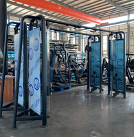 Équipement de musculation professionnel de haute qualité : Système de poulies à double câble réglable pour la musculation et le renforcement corporel (Crossover)