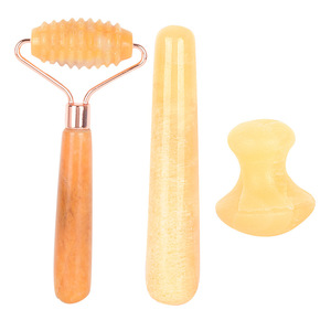 <strong>Wholesale</strong> Natural Crystal Jade Polished Massager Topaz <strong>Dildo</strong> for Women Vaginal Exercise - Product Image 1
