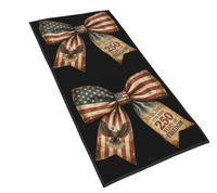 Serviette de plage en microfibre imprimée pour la célébration du semi-quicentenaire des 250 ans de la liberté aux États-Unis, disponible en gros