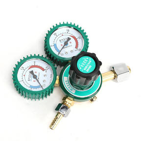 Manomètres de soudage anti-vibration tout en cuivre, régulateurs de pression pour oxygène, acétylène, propane, argon, azote pour soudage à l'arc - Product Image 5