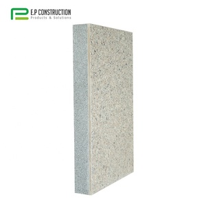 <span class=keywords><strong>Paneles</strong></span> Decorativos de Aislamiento Tipo Sándwich con Núcleo de Fibrocemento y EPS Ignífugo de Alta Densidad, Revestimiento Exterior para Paredes, <span class=keywords><strong>Paneles</strong></span> SIP de Lana de Roca - Product Image 2