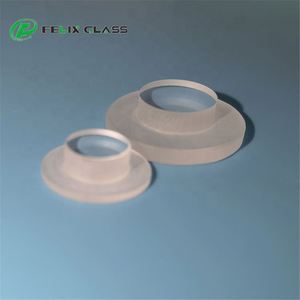 FELIX ขายส่งกระจกแซฟไฟร์/กระจกซิลิกาหลอมแบบออปติคอลรูปทรงขั้นบันได กระจกเลนส์แบบขั้นบันไดมีร่อง - Product Image 1