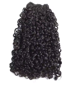 100% Virgin Raw Hair Extension Super Double Drawn Großhandel 15A 10-30 Zoll Pixie Curly Human Hair Bundles - Product Image 3