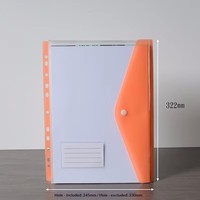 Pochette de classement transparente perforée à 11 trous pour documents, vente en gros
