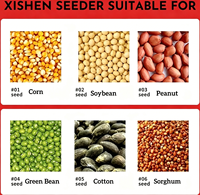 Semoir à maïs suspendu 5 rangs XISHEN 25XSIT-5x monté sur tracteur, haute précision, avec engraisseur intégré pour l'agriculture